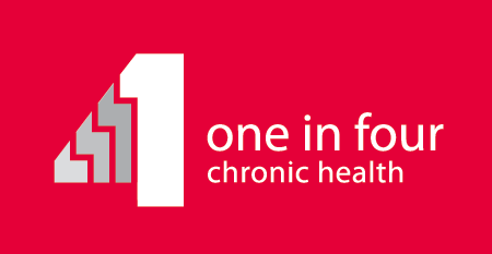 One in Four Chronic Health Logo